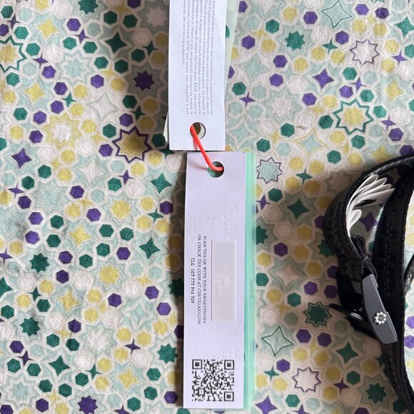 NWT OFF-WHITE Mini Logo Industrial Belt Black - Picture 12 of 13